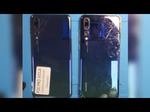 Cambiare vetro fotocamera p20 pro