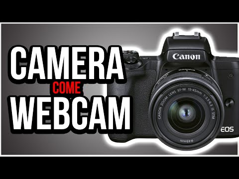Collegare fotocamera a pc come webcam