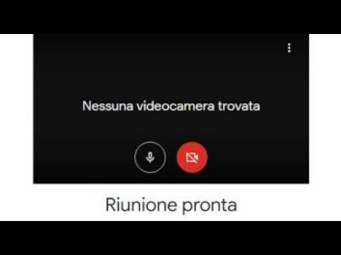 Errore fotocamera meet chrome