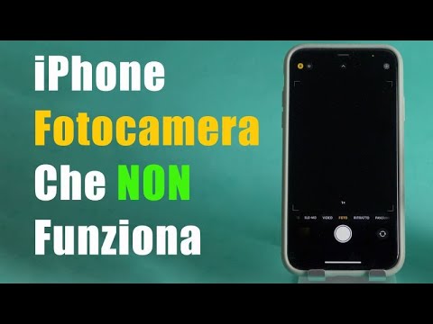 Fotocamera iphone xr non funziona