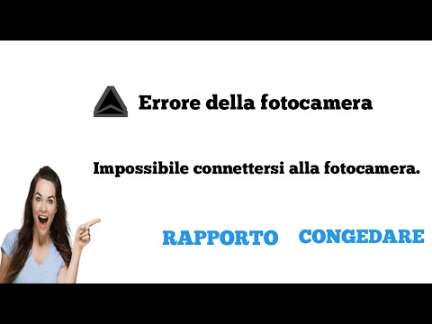 Impossibile connettersi alla fotocamera xiaomi