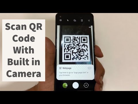 Qr code fotocamera samsung