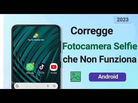 Samsung con fotocamera che si gira